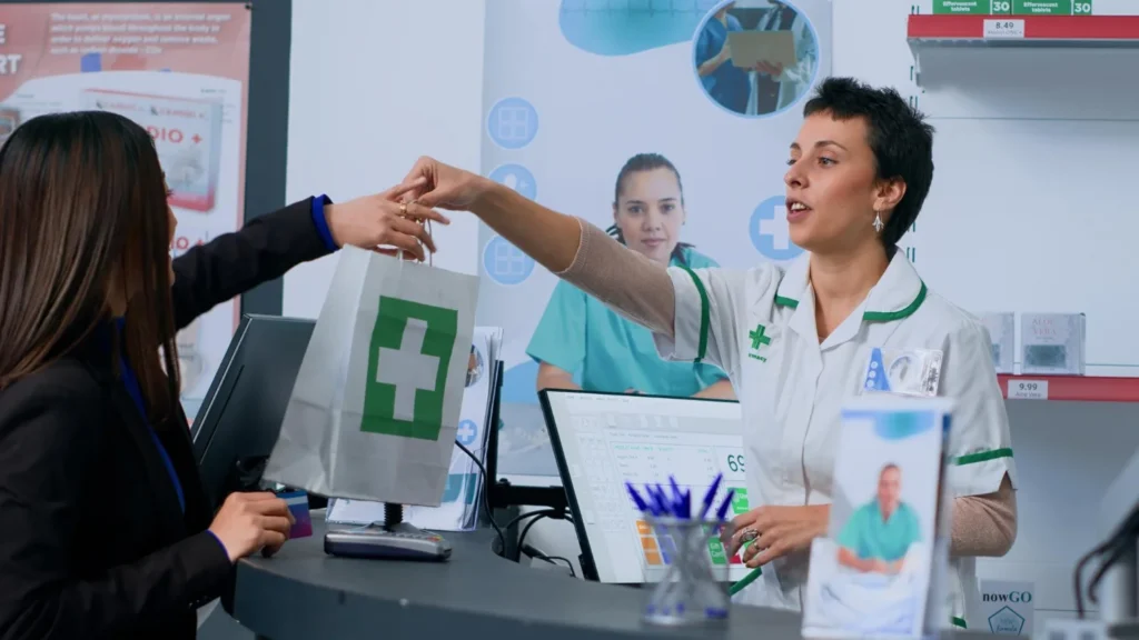 Veteran-owned medical courier Code Red medical couriers store and employee HIPAA compliant specimen transport courier