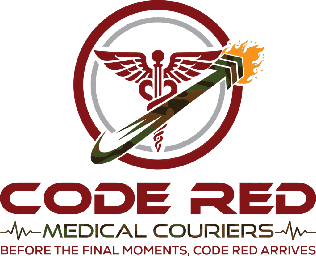 Code Red Medical Couriers official logo
